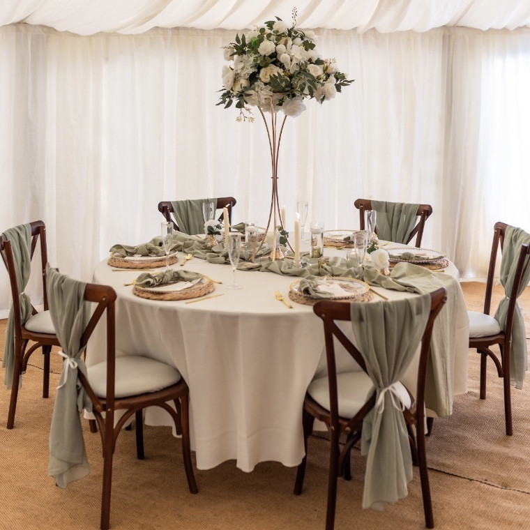 Sage green wedding