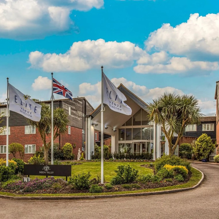 Exterior of Meon Valley Hotel