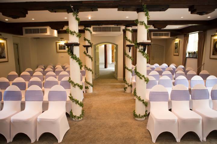 Waterwheel Ceremony Room at Cambridge Quy Mill Hotel