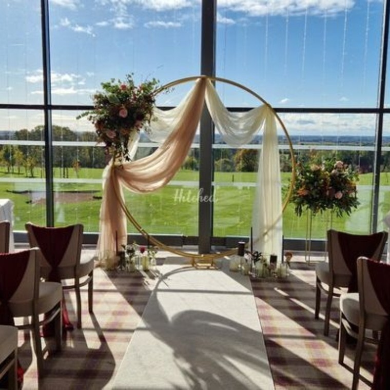 Stunning view across the Vale of York from our Vale of York ceremony room 