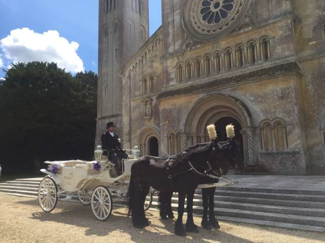 Bramble Farm horse drawn carriages Bramble Farm wedding transport Bramble Farm wedding horses Brambl