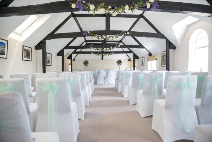 Licensed Ceremony room at Sandford Springs Hotel & Golf Club,Venues in Hampshire