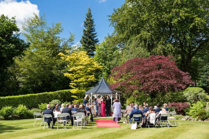 Outdoor Lake District Weddings at Broadoaks Boutique Country House Venues in Cumbria