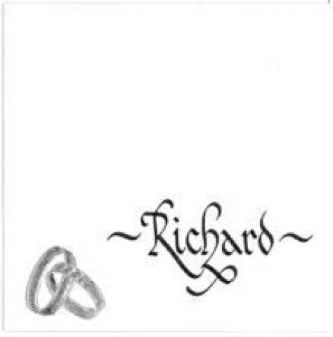 Mike Courtenay Wedding Calligraphy, Stationery in Essex