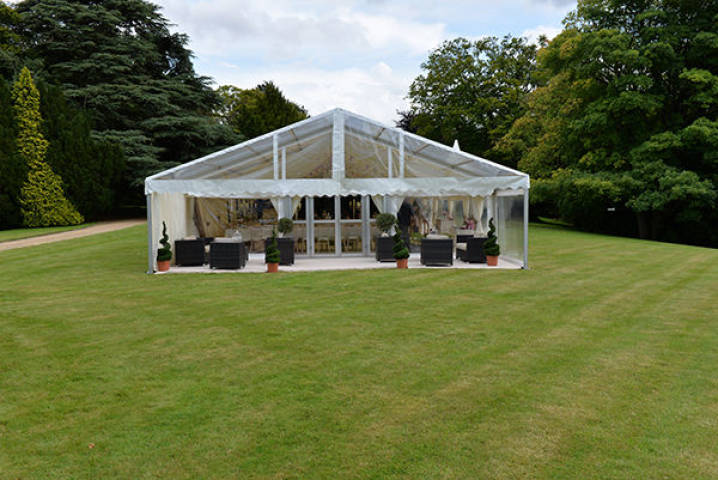 Beautiful tent venue