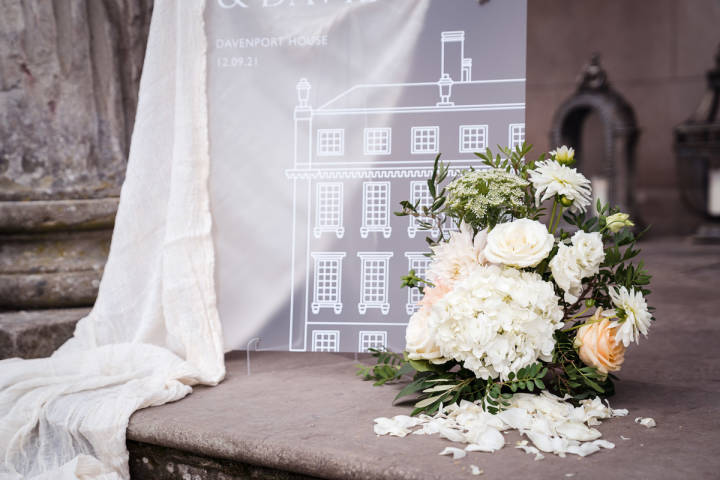 Wedding welcome sign