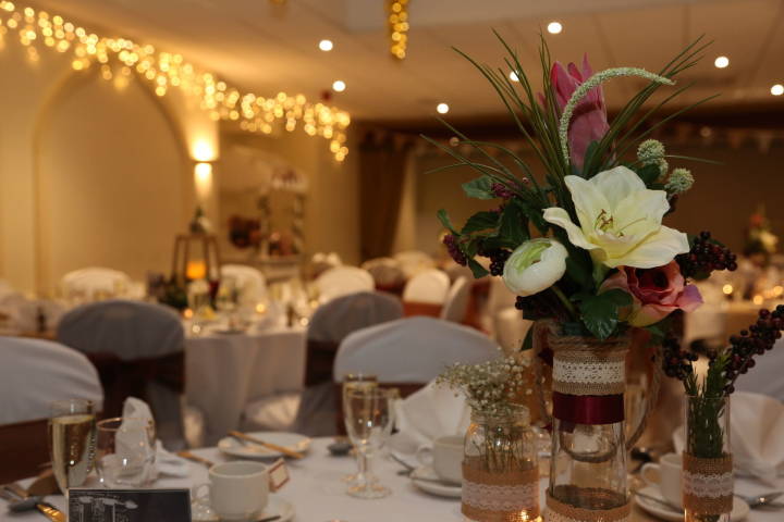 Cave Castle Hotel & Country Club, Sandringham Suite Evening Reception