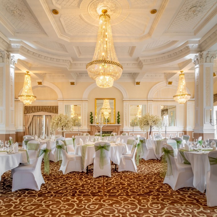 French Ballroom Wedding Breakfast