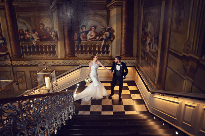 Couple on the King's Stairs