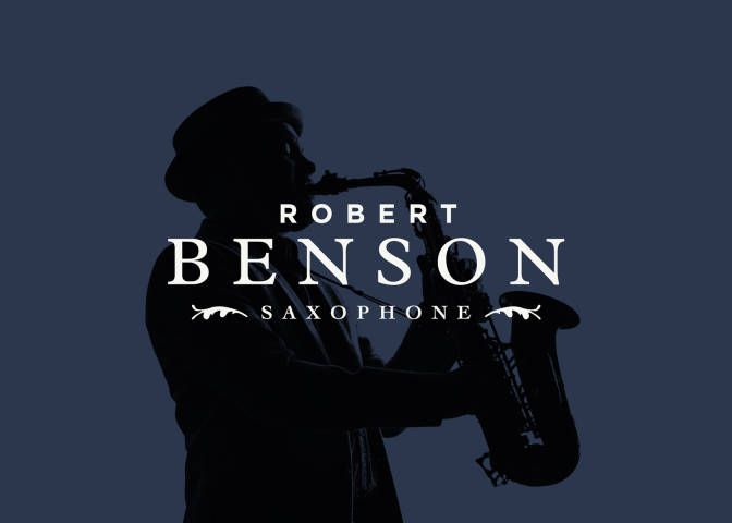 Robert Benson Saxophone Logo