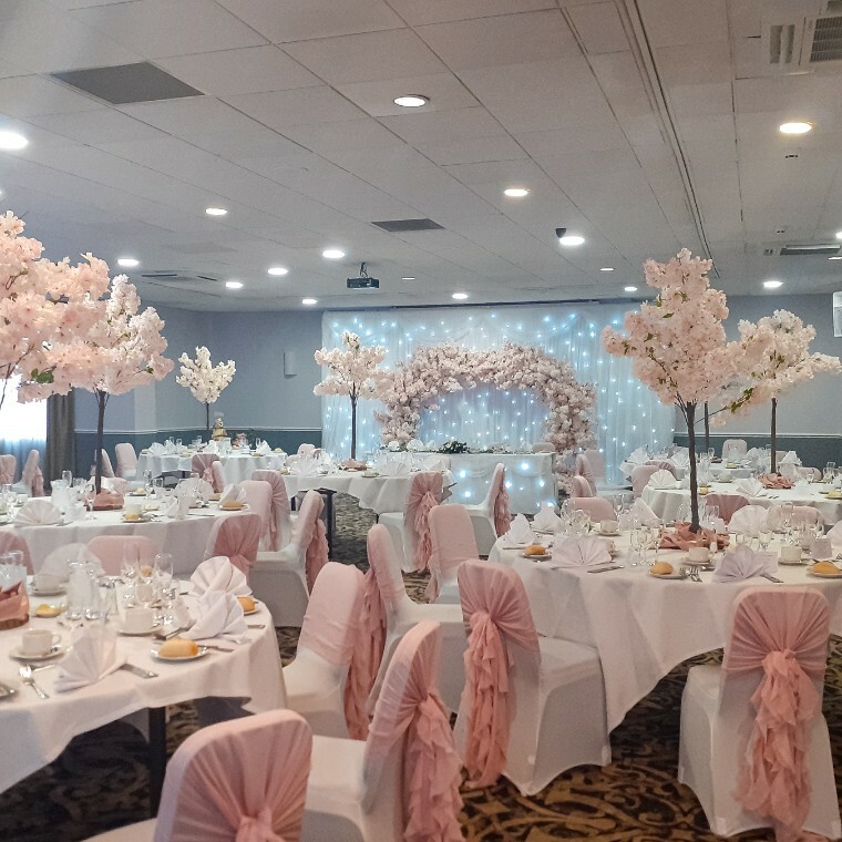 Beautiful wedding set up