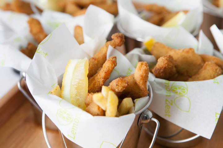 Evening Food: Fish & Chip Buckets