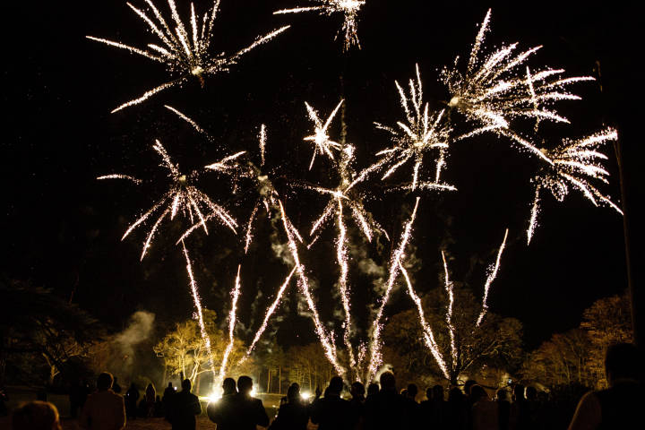 Professional wedding firework displays nationwide