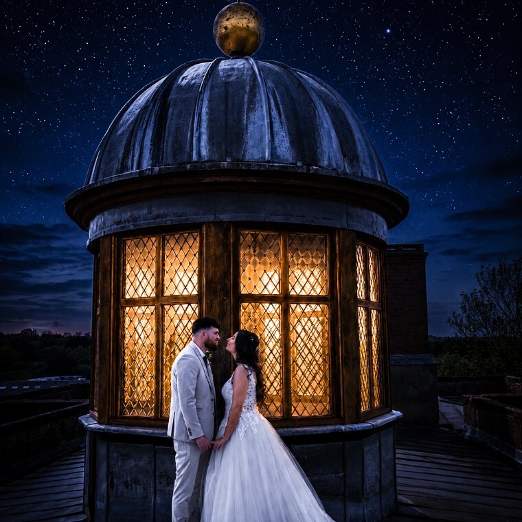 Bride & Groom Moody Photo