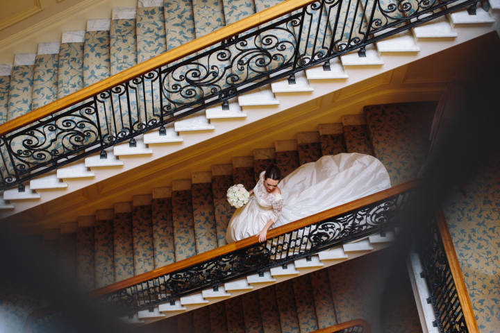 Photo shooting at The Landmark London
