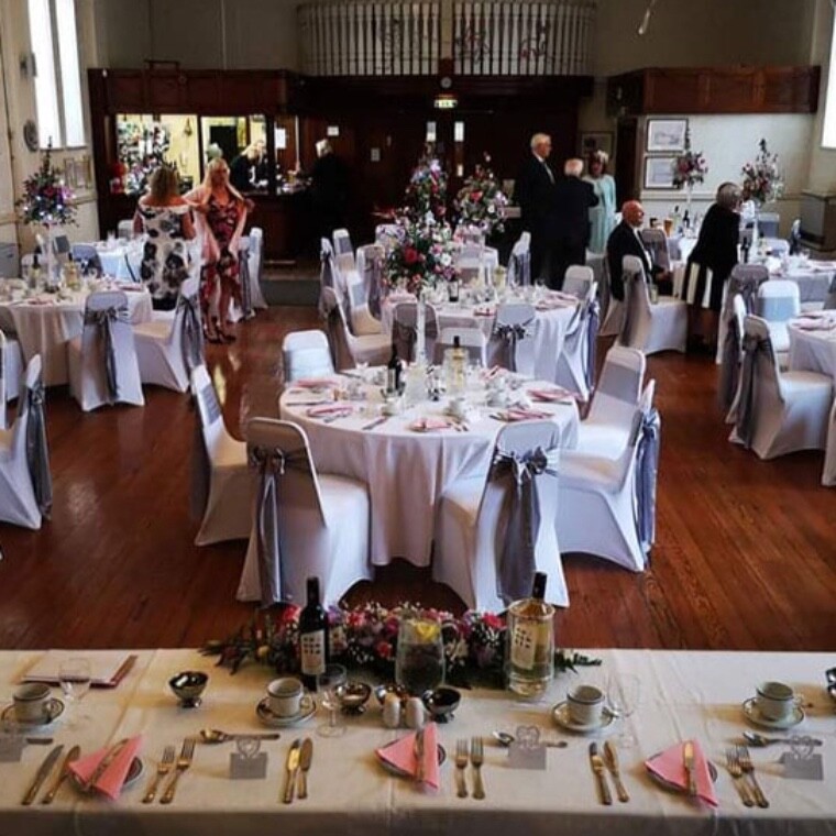 View from the top table