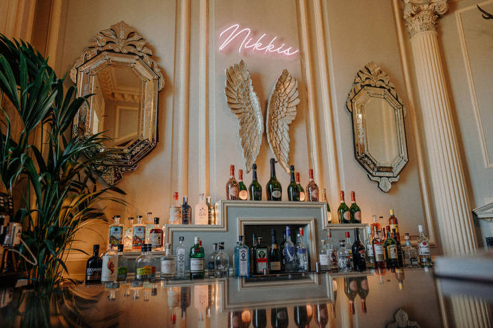 Wedding venue bar 