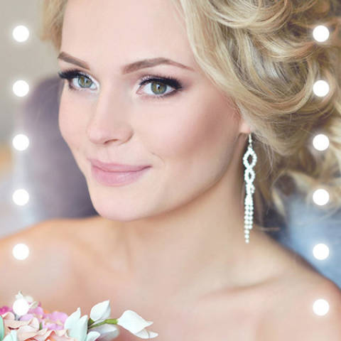 Absolutely Flawless Wedding hair and makeup