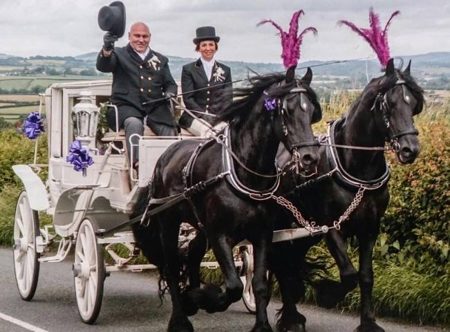 Bramble Farm Carriage Hire, Cars and Horse Drawn Carriages in Wiltshire