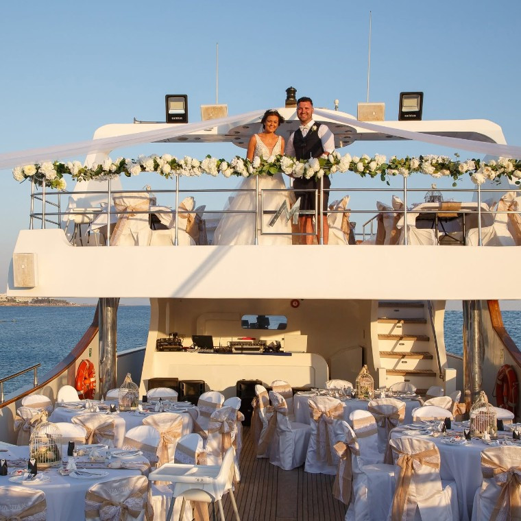 Exclusive Yacht Wedding in Cyprus