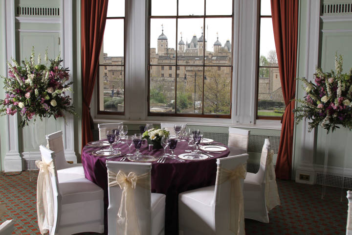 Tower of London from The Library, Trinity House,Venues in London - Central