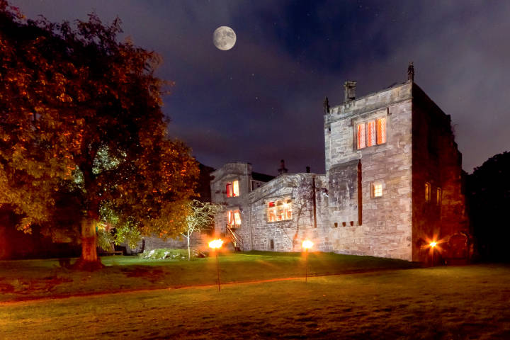 The House at night...