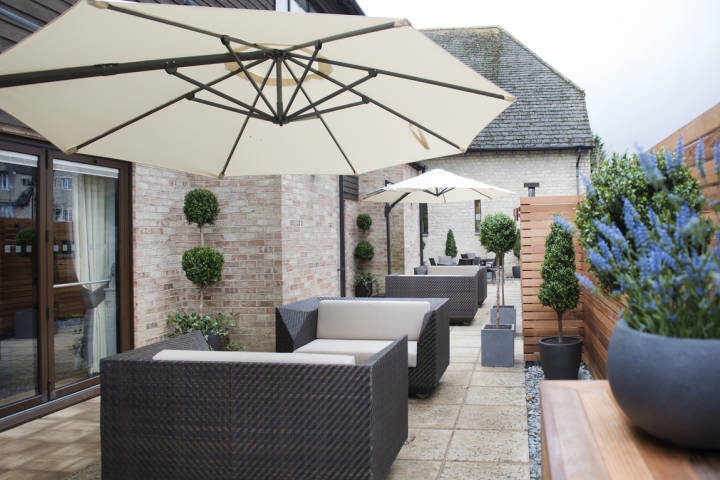 Cathedral Suite Patio