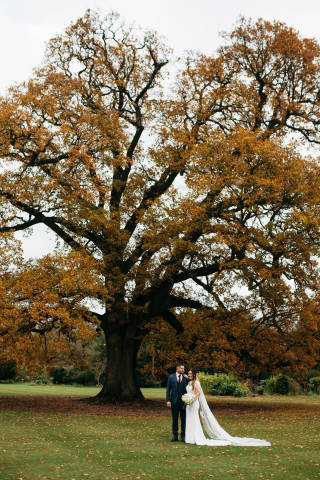 Autumn Wedding at Ashridge House