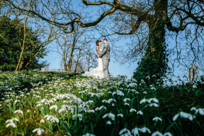 Snowdrop Wedding at Hodsock Priory