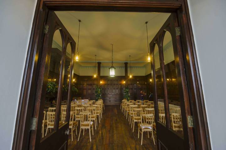 Ceremony in the Panelled Hall