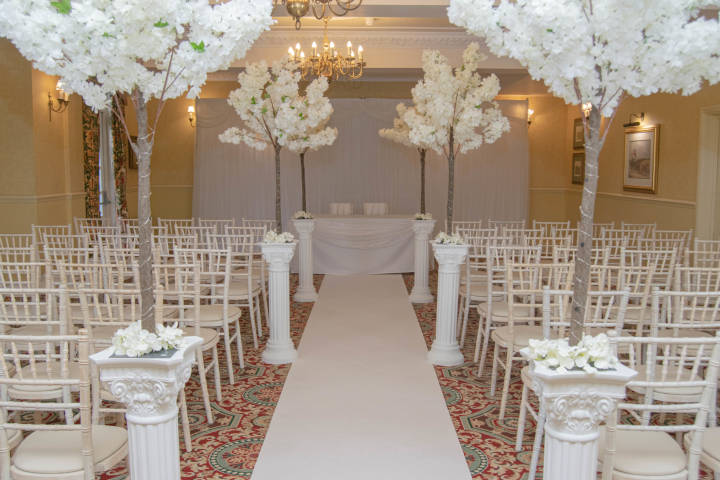 Civil Ceremony in the Rose Room