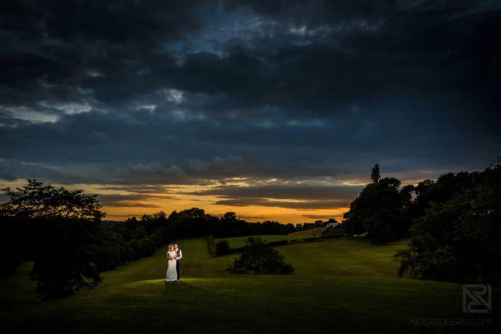 Delamere Manor Evening Sunset Grounds