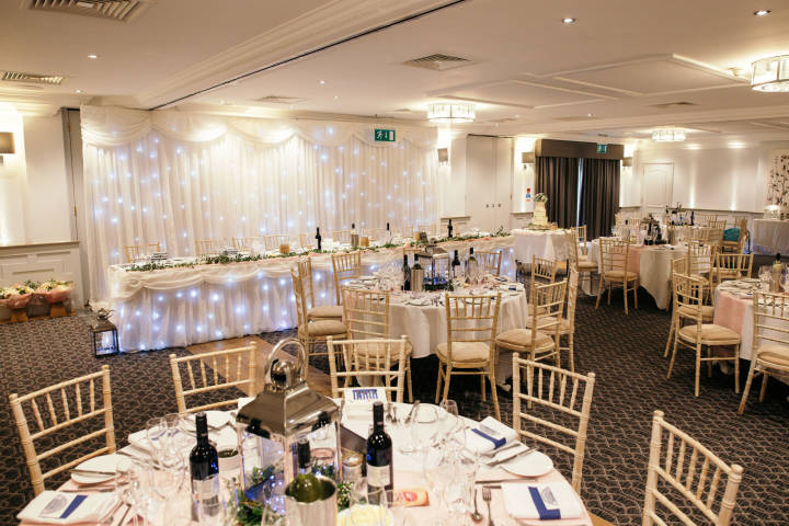 Cathedral Suite Wedding Breakfast