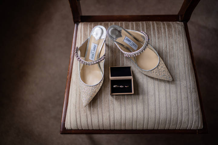 Bridal detail shot