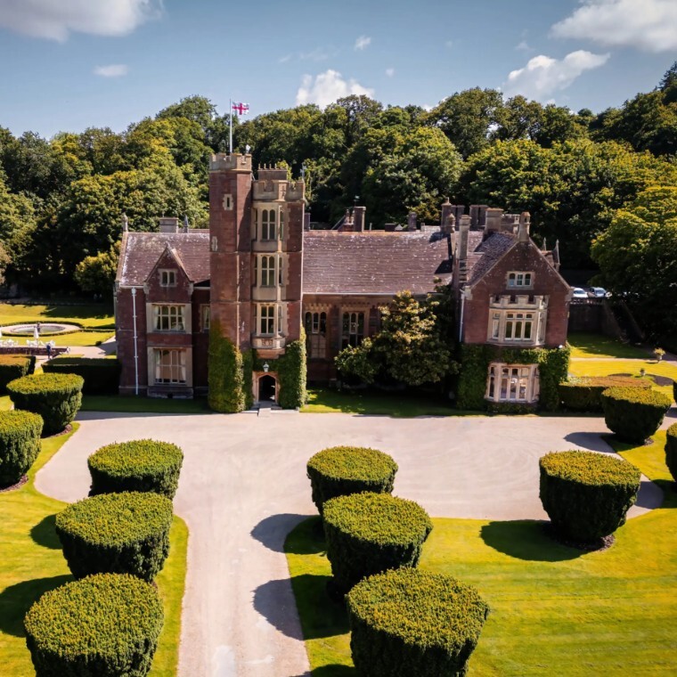 Exterior of St Audries Park