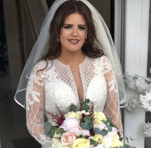 glam bridal makeup