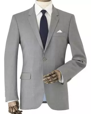 grey savile row company suit