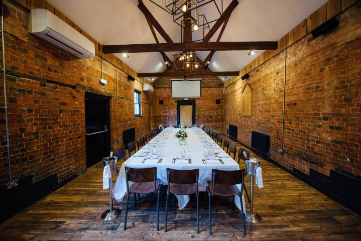 The Stables from the top of the stairs