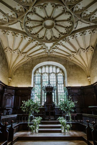 Oxford Fine Dining Bodleian Wedding