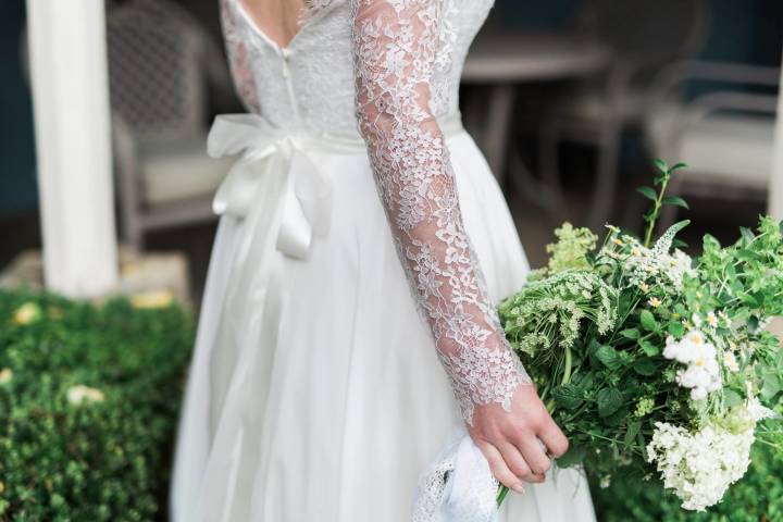 Gale wedding dress by Rachel Lamb Design designer and dressmaker in Cambridgeshire