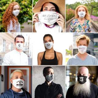 Personalised Wedding Masks Gift Ideas in Central London