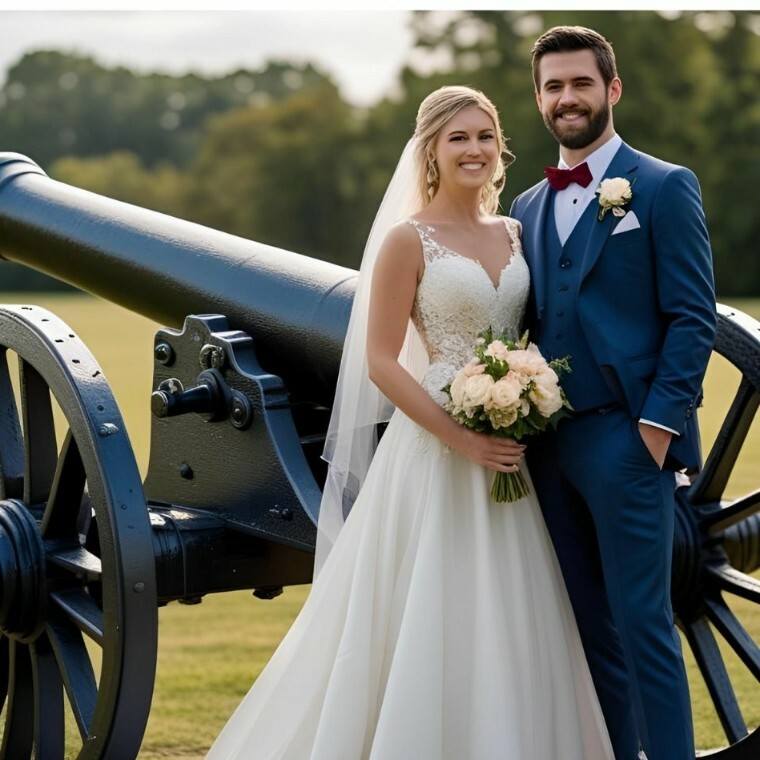 Wedding with Cannon