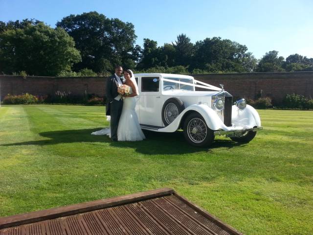 The Conservatory - Luton Hoo Walled Garden Wedding Rolls Royce