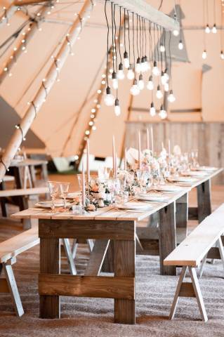 Forest Edge Tipis Marquees in Berkshire