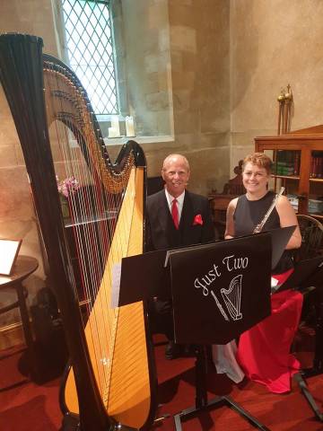 Just Two Flute and Harp Duo Music in Kent