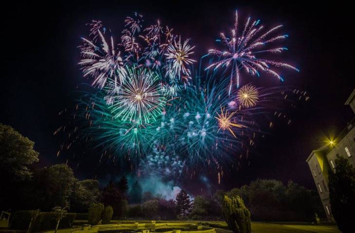 Stunning display of fireworks