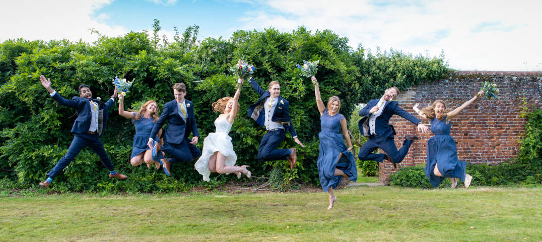 Stone Photos Wedding Photographer in Berkshire, Buckinghamshire, Surrey, Bride, Relaxed, natural, candid, Groom, Love, Couple, Portraits, jumping, bridal party, brides maids, happy