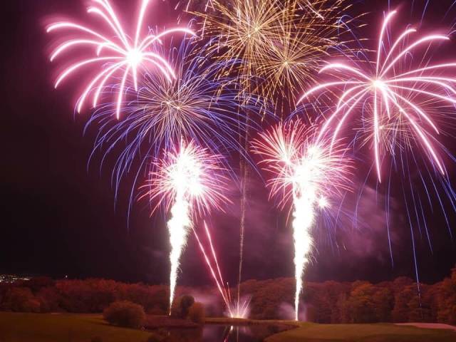 Woodbury Park Hotel & Golf Club Fireworks