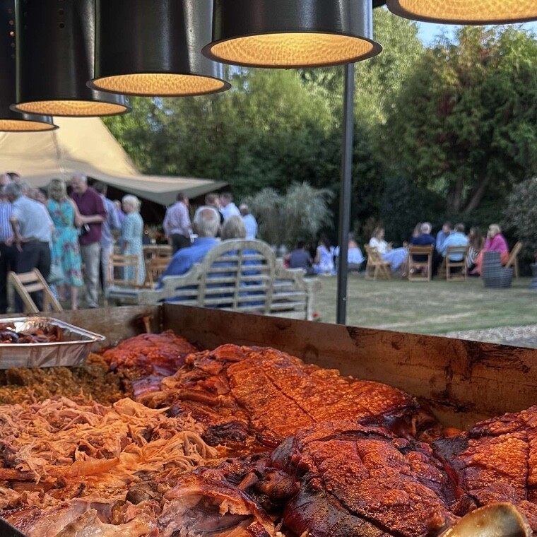 Lovely venue for our special hog roast