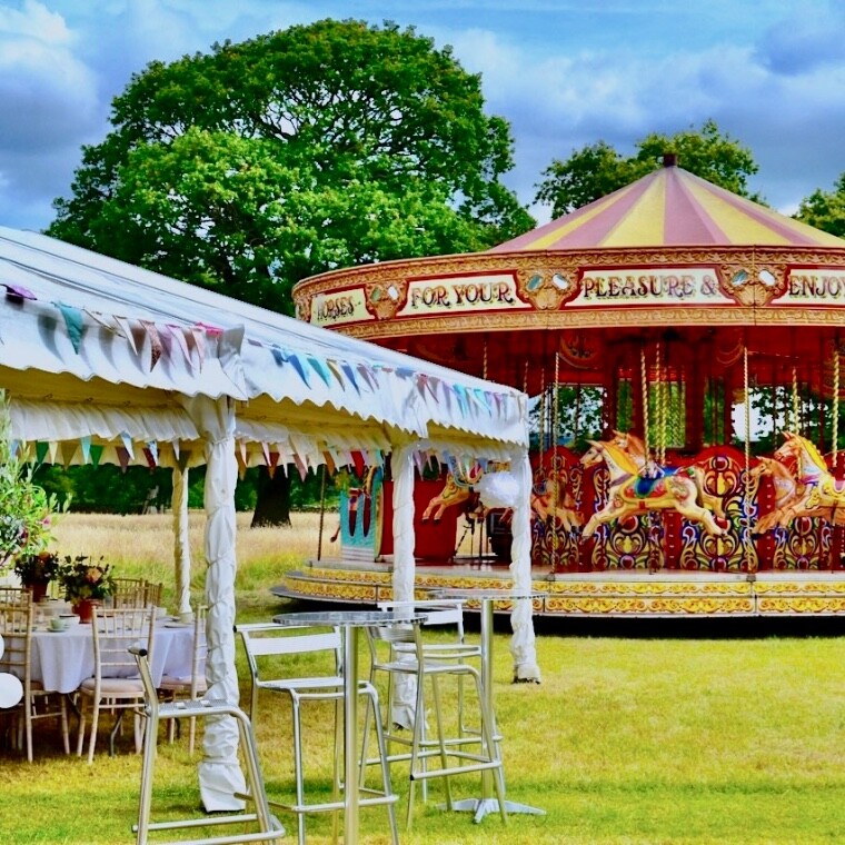 Stylish wedding marquee in Harrogate
